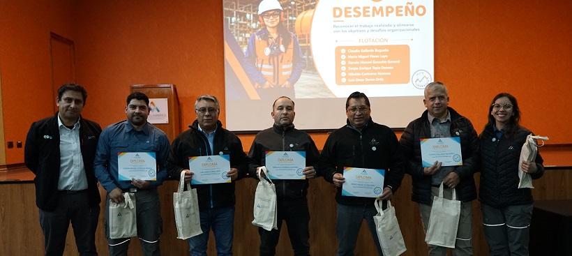 Operadores de Minera Los Pelambres son reconocidos por su desempeño en el proceso de Acreditación 2025