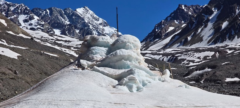 Minera Los Pelambres participa en innovador piloto para la construcción de Ice Stupas